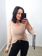 Camiseta Detalle Encaje Rosa